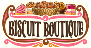 Biscuit Boutique logo white background